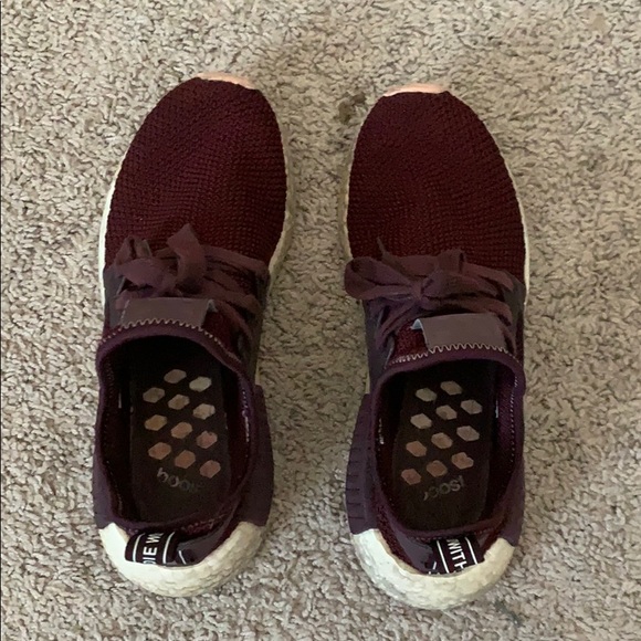 ADIDAS MAROON SHOES - Picture 1 of 4